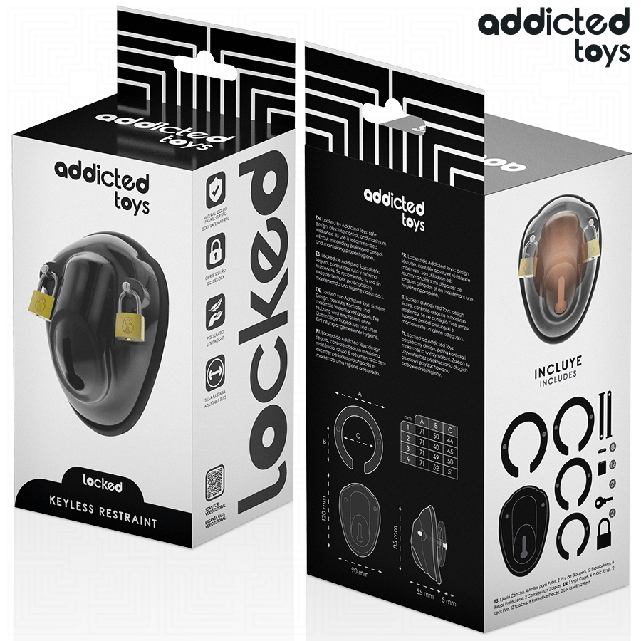 Addicted Toys – Peniskäfig in Schalenform, 11,5 cm
