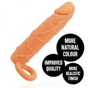 Addicted Toys – Guaina fallica realistica, 18 cm