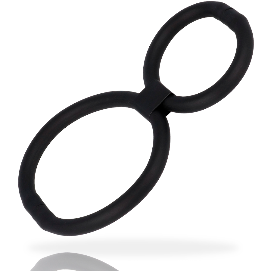 Addicted Toys – Doppel-Penisring aus Silikon für Penis und Hoden
