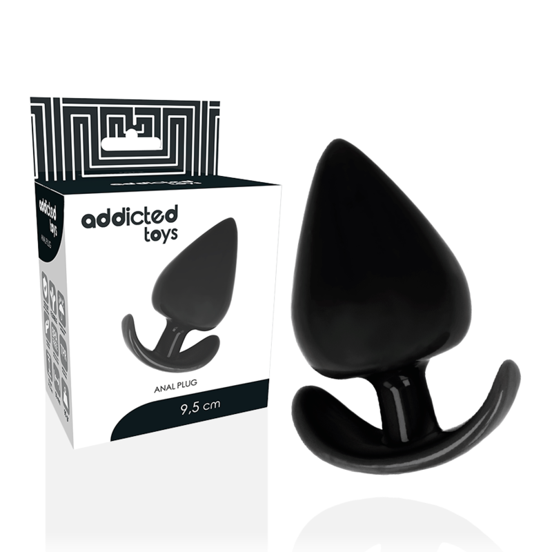 Addicted Toys — Plug anal à pointe arrondie — Taille 9,5 cm