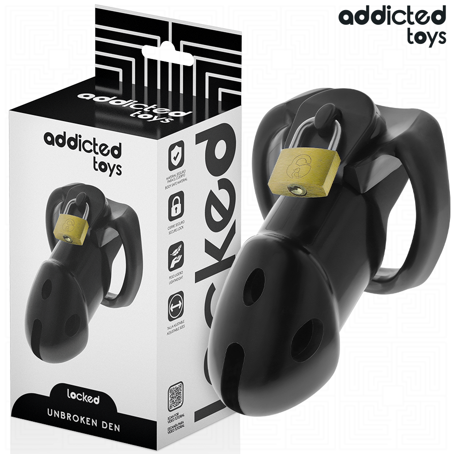 Gabbia di castità Addicted Toys Unbroken Den, 9,8 cm
