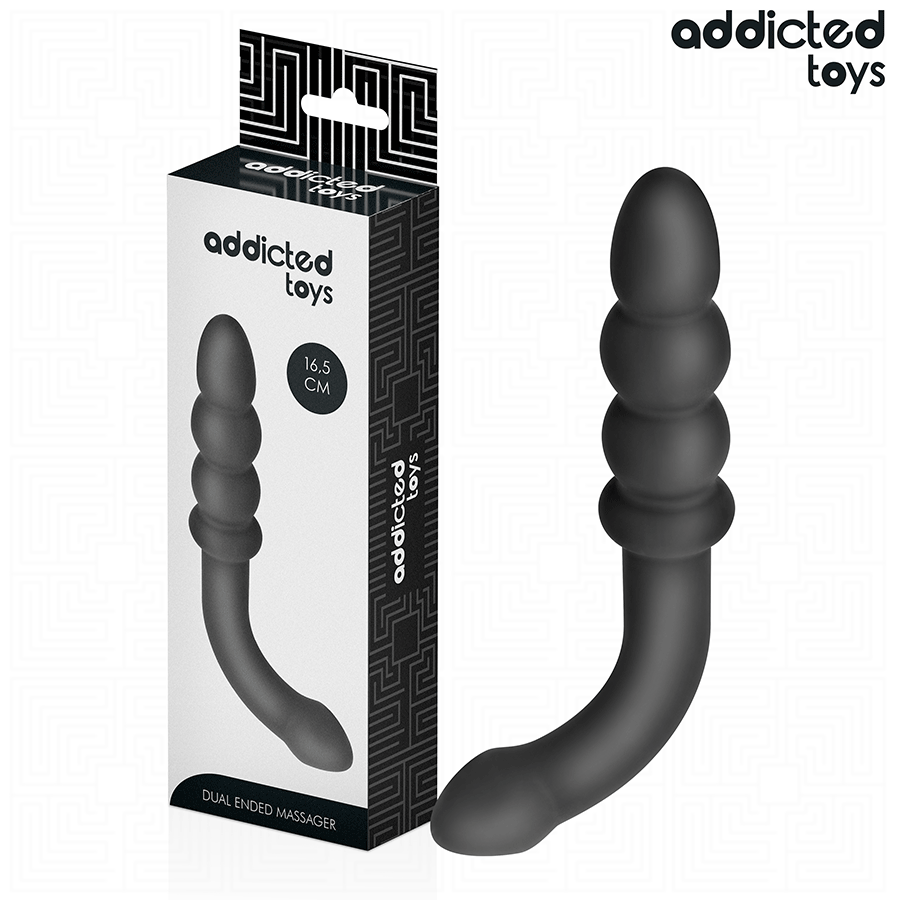Addicted Toys — Masseur double à boules silicone