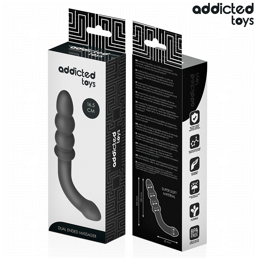 Addicted Toys — Masseur double à boules silicone