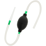 Pera de ducha anal Addicted Toys de TPR negro