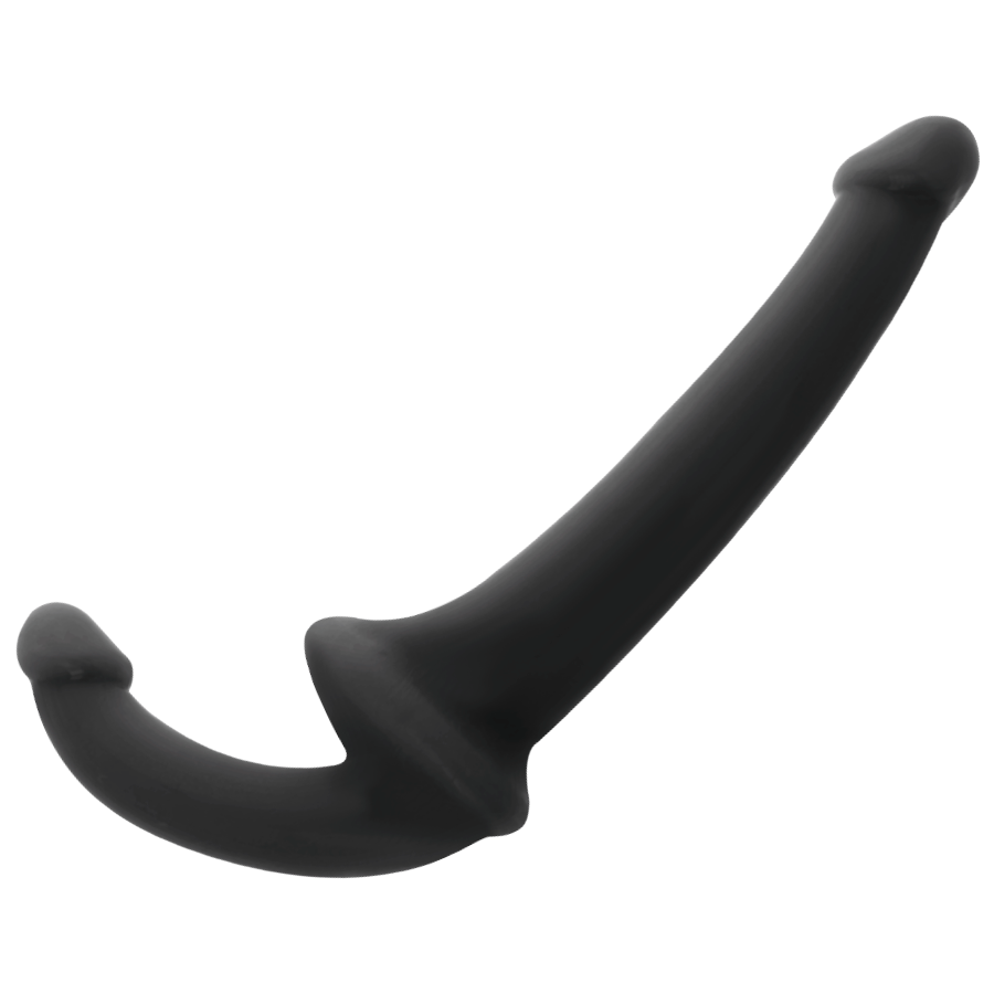 Addicted Toys – Strap-on senza imbracatura, dildo doppio – Nero