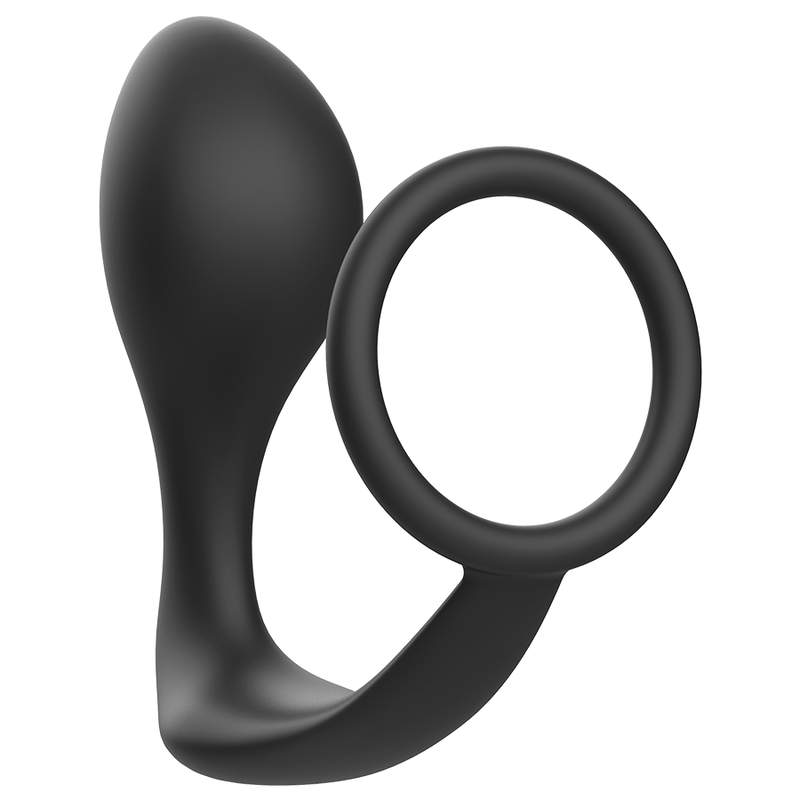 Addicted Toys – Plug anale con anello fallico in silicone