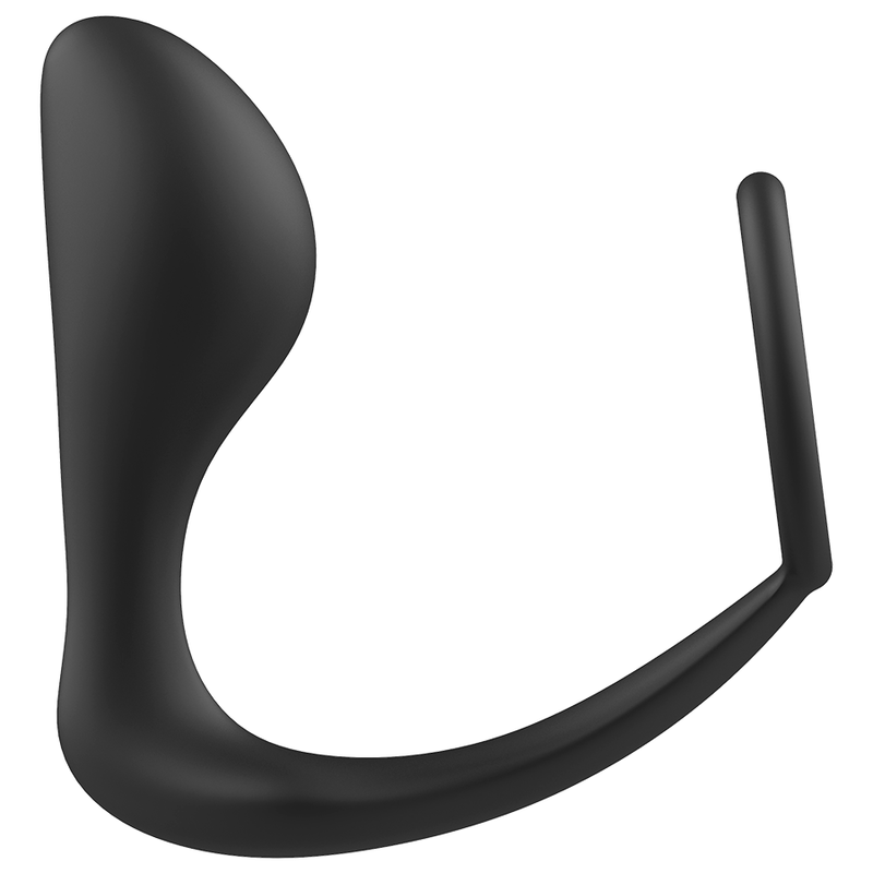 Addicted Toys – Plug anale con anello fallico in silicone