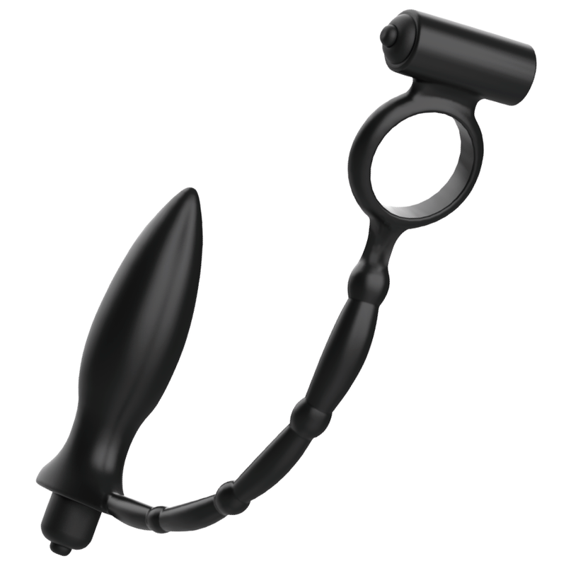 Addicted Toys — Plug anal avec anneau vibrant