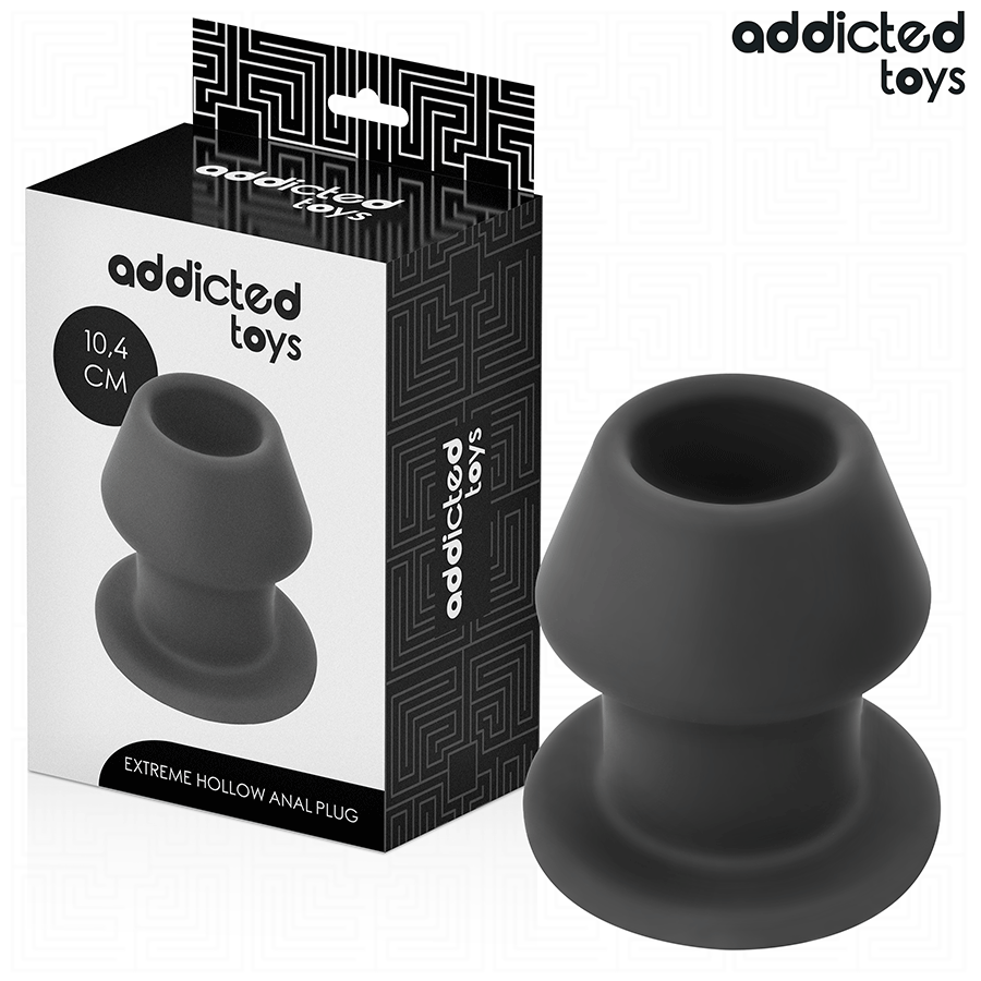 Addicted Toys – Plug anale cavo largo, da 6 a 8 cm di diametro – Taglia L · 10,4 cm