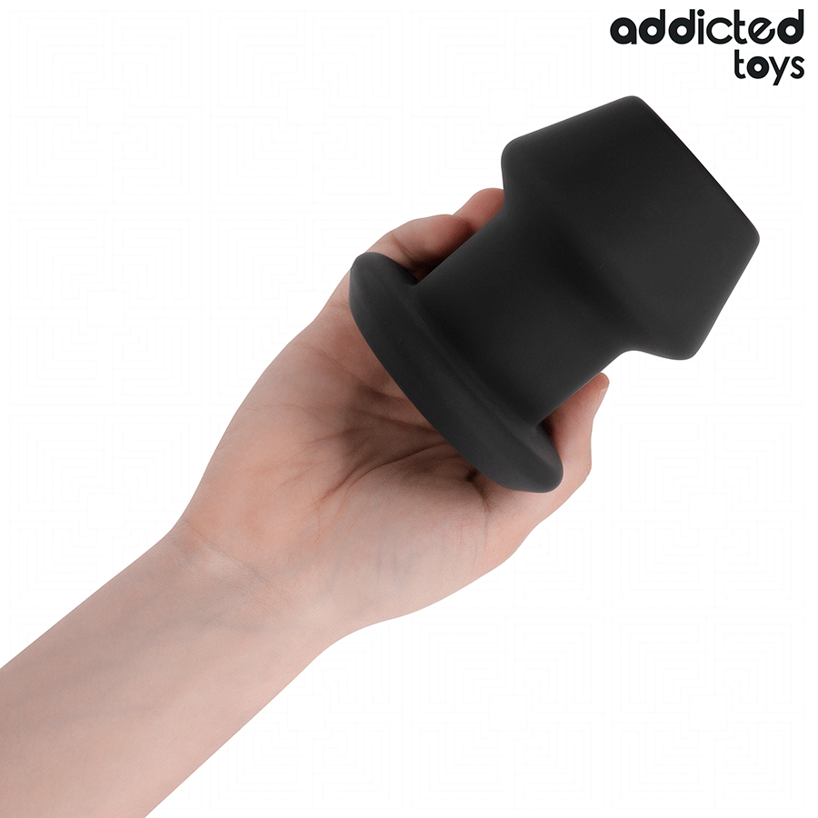 Addicted Toys – Plug anale cavo largo, da 6 a 8 cm di diametro – Taglia L · 10,4 cm