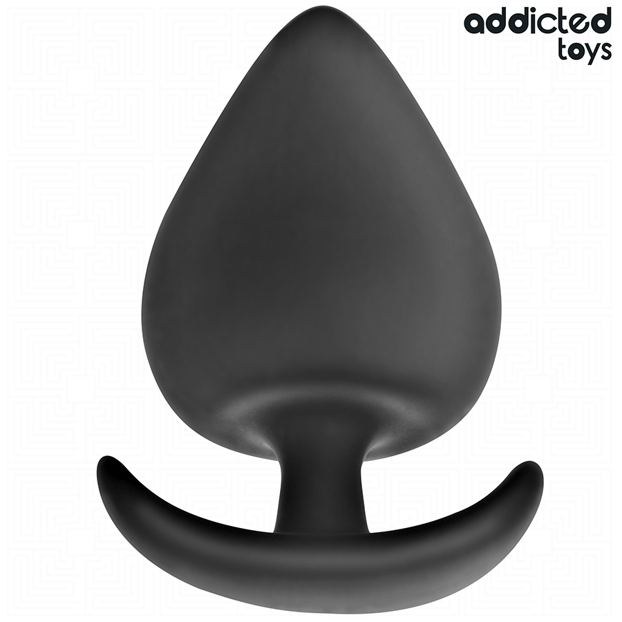 Addicted Toys – Plug anale in silicone opaco a punta arrotondata – Taglia L · 8 cm