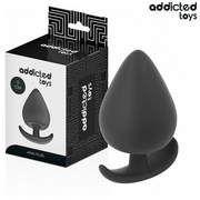 Addicted Toys – Plug anale in silicone opaco a punta arrotondata – Taglia XXL · 11 cm