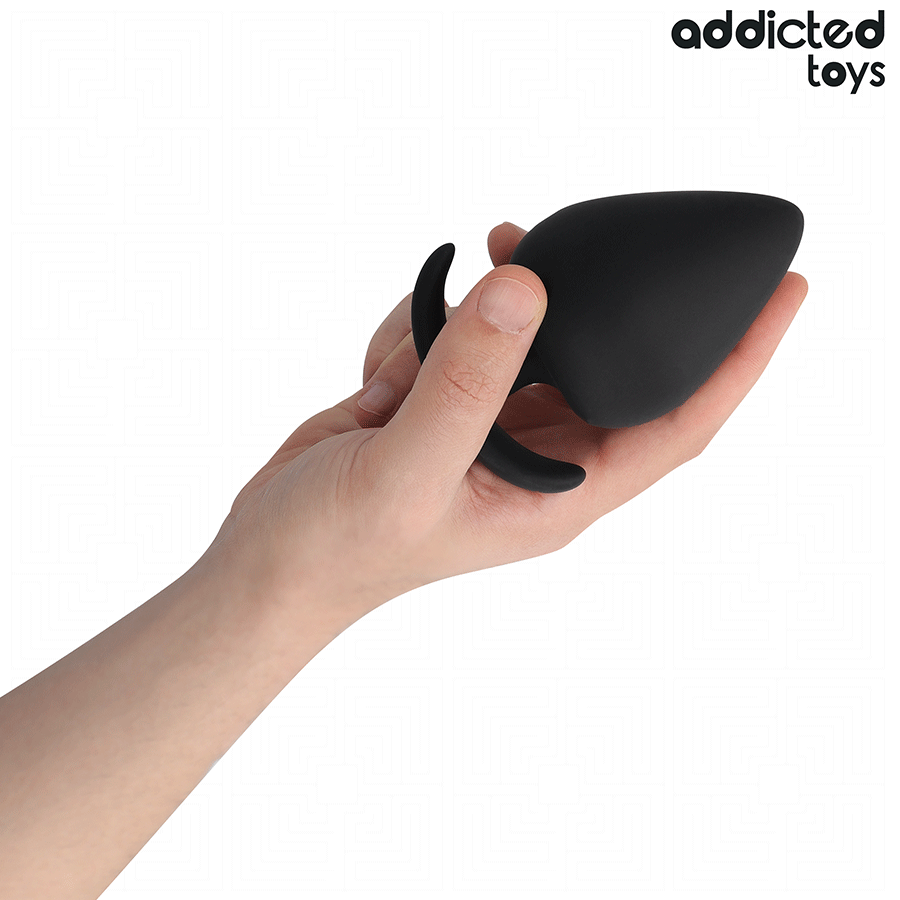 Addicted Toys – Plug anale in silicone opaco a punta arrotondata – Taglia XXL · 11 cm