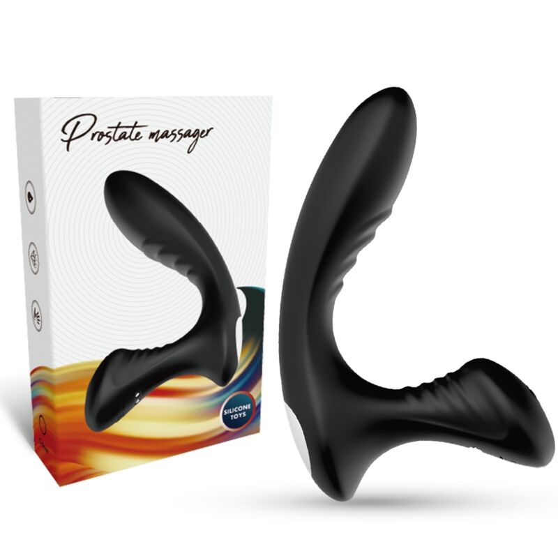 Armony Storm, vibrador anal para la próstata con plug y mando a distancia, negro
