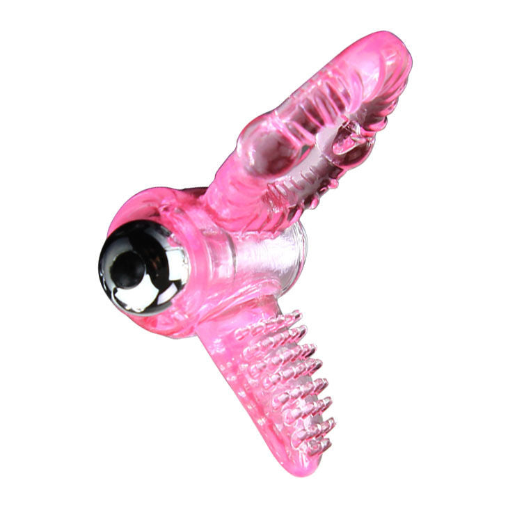 Baile — Anneau pénis vibrateur rose sweet ABS 10 rythmes