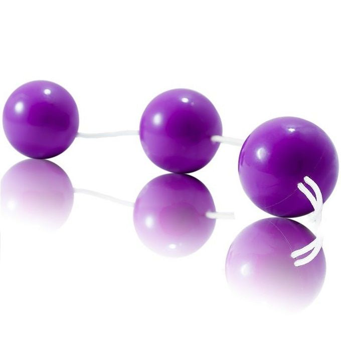 Baile – Analkette mit drei ABS-Kugeln in Flieder