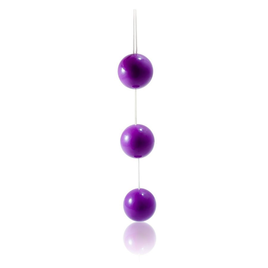 Baile – Analkette mit drei ABS-Kugeln in Flieder
