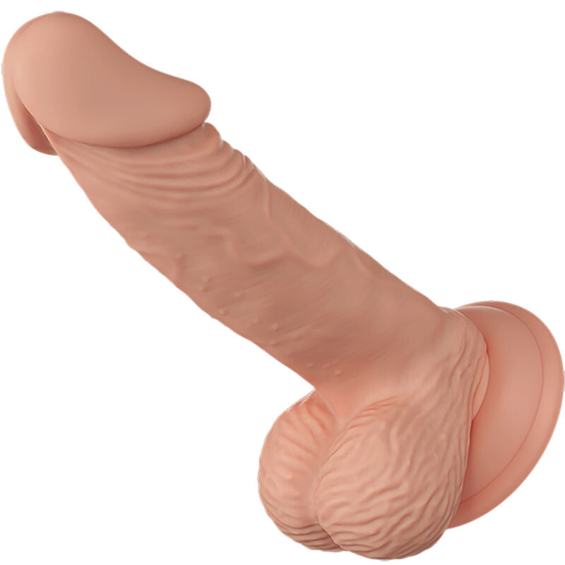 Baile Zebulon – Consolador realista con núcleo firme, 19,4 cm