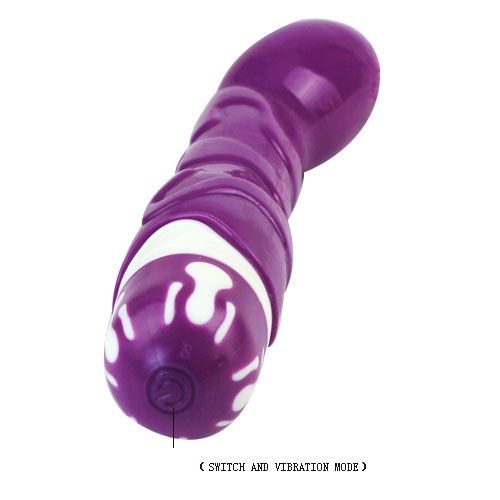 Vibratore punto G Baile in silicone viola, 10 ritmi