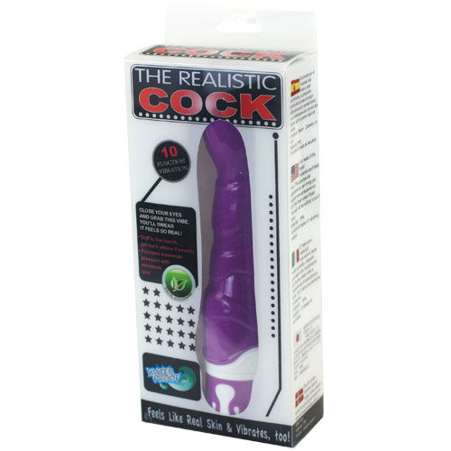 Vibratore punto G Baile in silicone viola, 10 ritmi