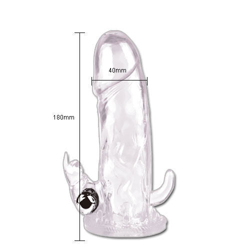Baile Brave Man Rabbit I – Penishülle mit dreifacher Stimulation