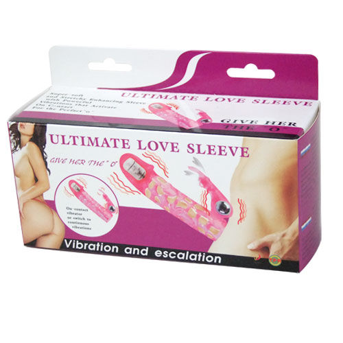 Baile Ultimate Love – Funda vibradora para el pene, silicona calada