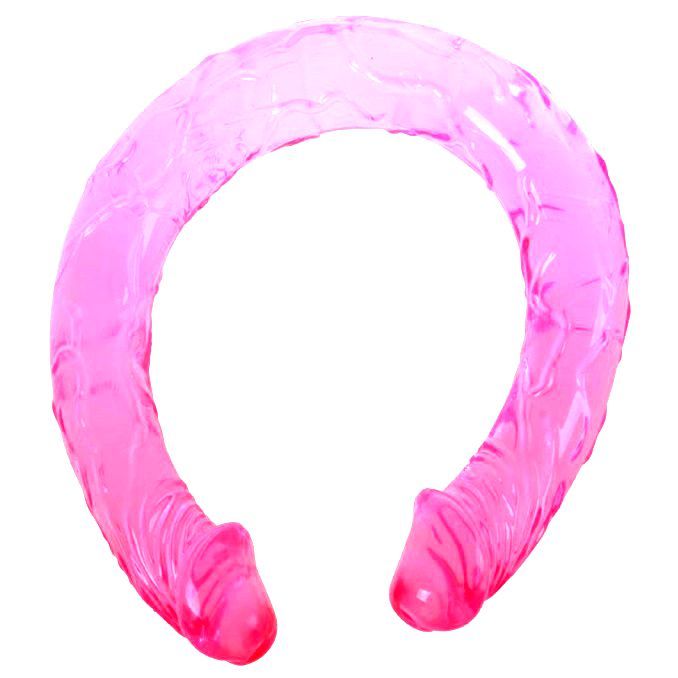 Baile – Doppeldildo in Rosa, 44,5 cm