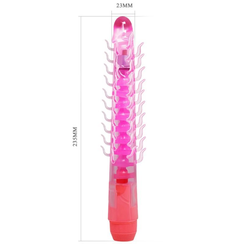 Baile — Flexi vibe sensual spine gode vibrant pliable lilas 23.5 cm