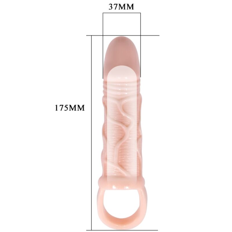 Baile Brayden – Funda realista para el pene, 13,5 cm