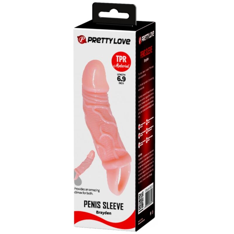 Baile Brayden – Funda realista para el pene, 13,5 cm