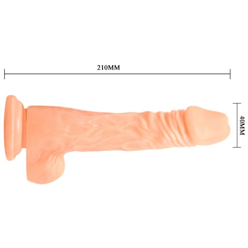 Vibratore realistico Baile ad asta larga