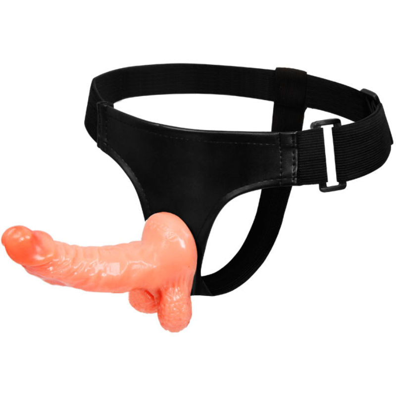 Baile — Harnais avec pénis réaliste et culotte réglable ultra passionnée 15.5 cm