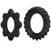 Baile Flowering – Set di due anelli fallici in silicone