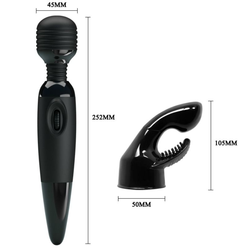Baile — Masseur desensuelle tête interchangeable
