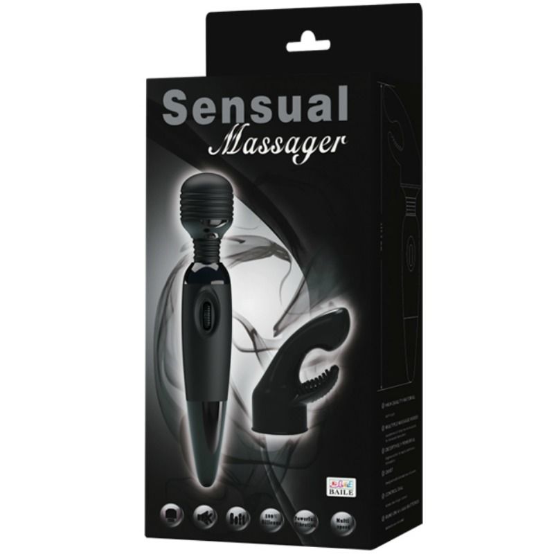 Baile — Masseur desensuelle tête interchangeable