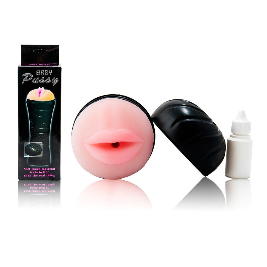 Baile Pure Skin – Masturbador masculino bucal manual, con carcasa