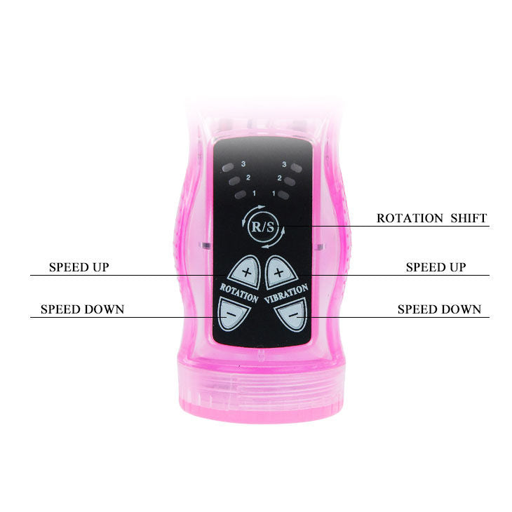 Baile, Mini-Rabbit-Vibrator mit Rotation in Flieder
