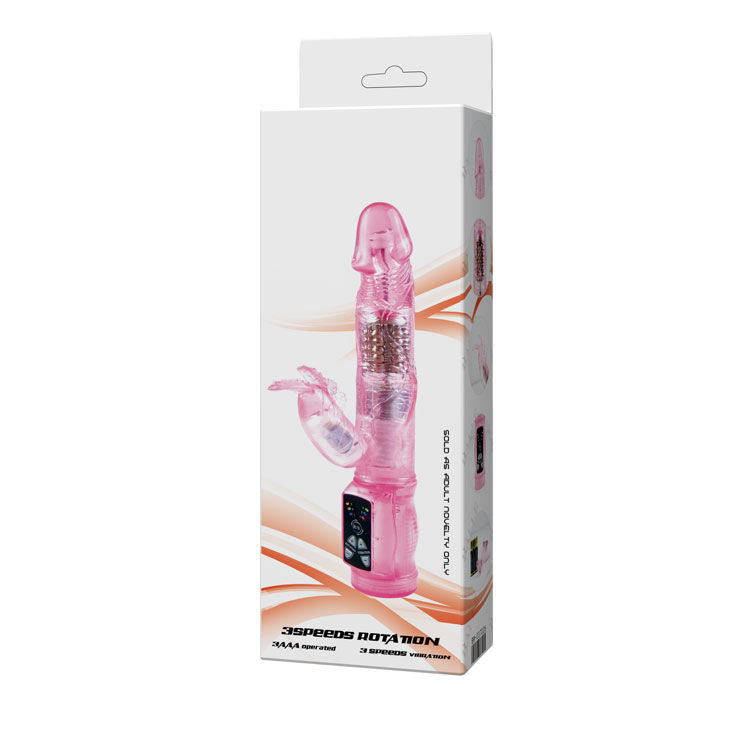 Baile, Mini-Rabbit-Vibrator mit Rotation in Flieder
