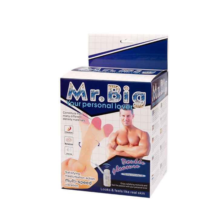 Masturbatore realistico Baile Mr Big con pene, testicoli e ano