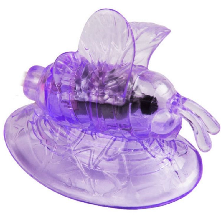 Baile — Papillon vibrant de stimulation clitoris lilas