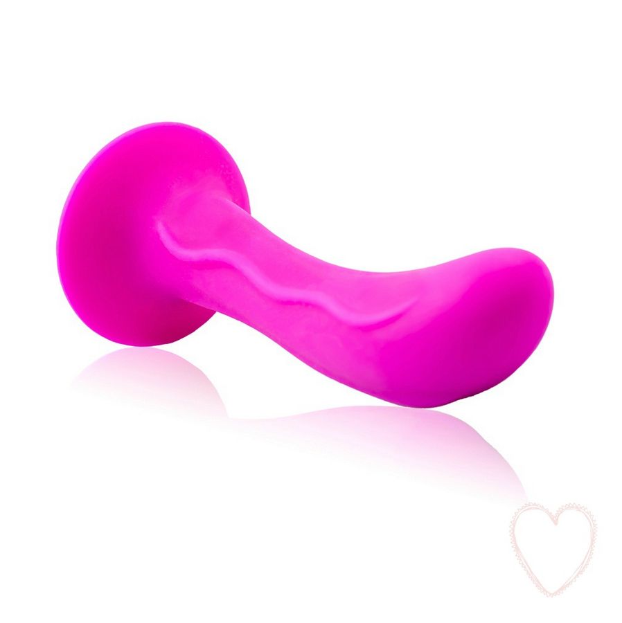 Baile Passion Unisex – Consolador de silicona curvo, 13,5 cm
