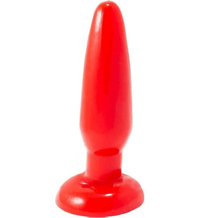 Piccolo plug anale conico Baile rosso da 15 cm