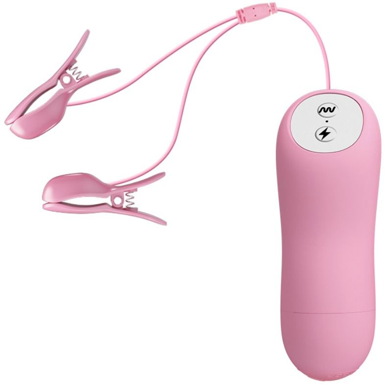Baile – Pinzas para pezones vibradoras y electroestimulantes