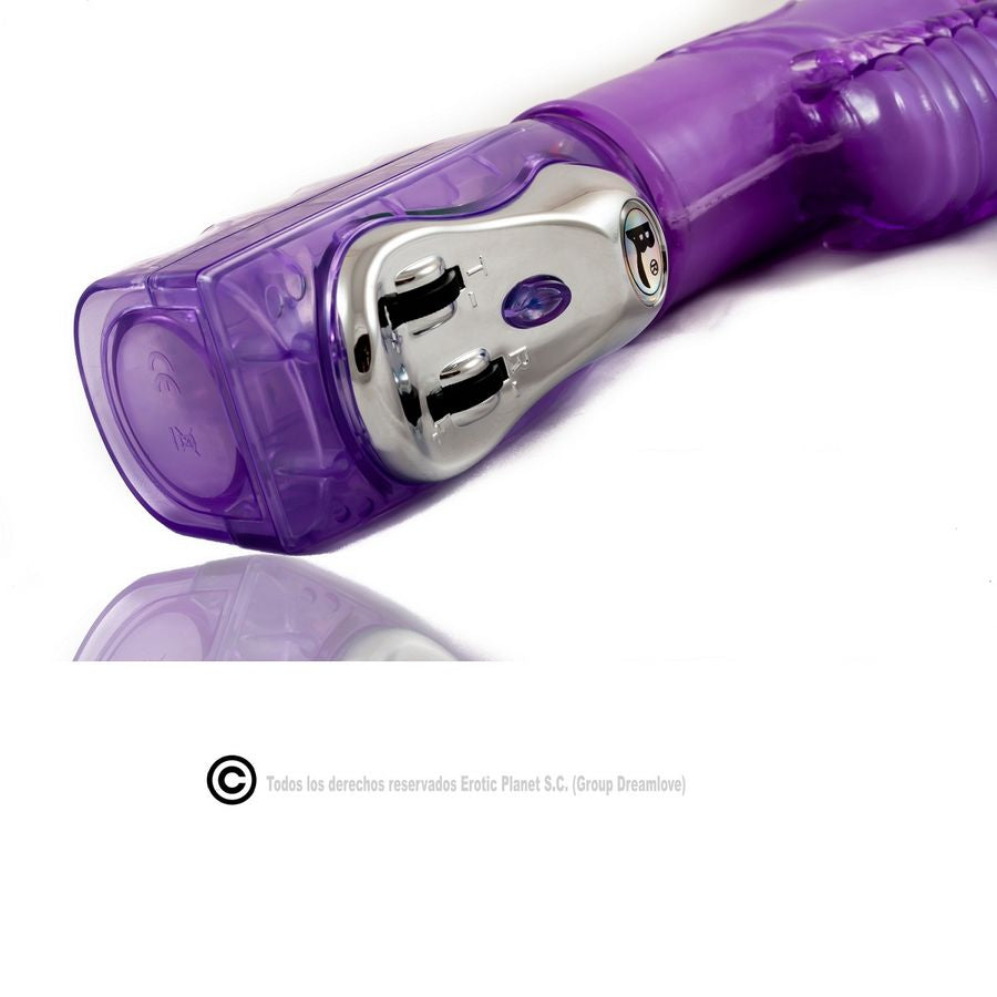 Baile – Rabbit-Vibrator in Flieder mit Stoßfunktion und Klitoris-Stimulator
