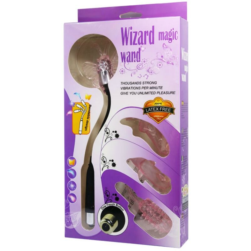 Baile — Stimulateur de baguette magique wizard avec vibration
