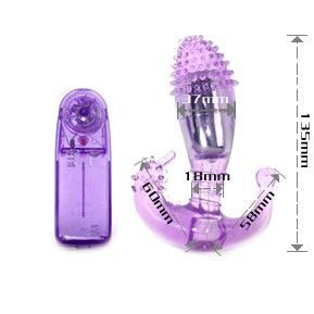 Baile Ripple – Estimulador de tres zonas en rosa