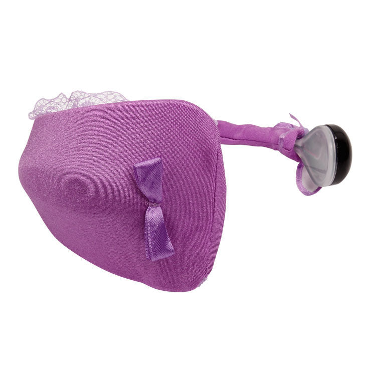 Baile – Tanga vibrador con mando a distancia, lila