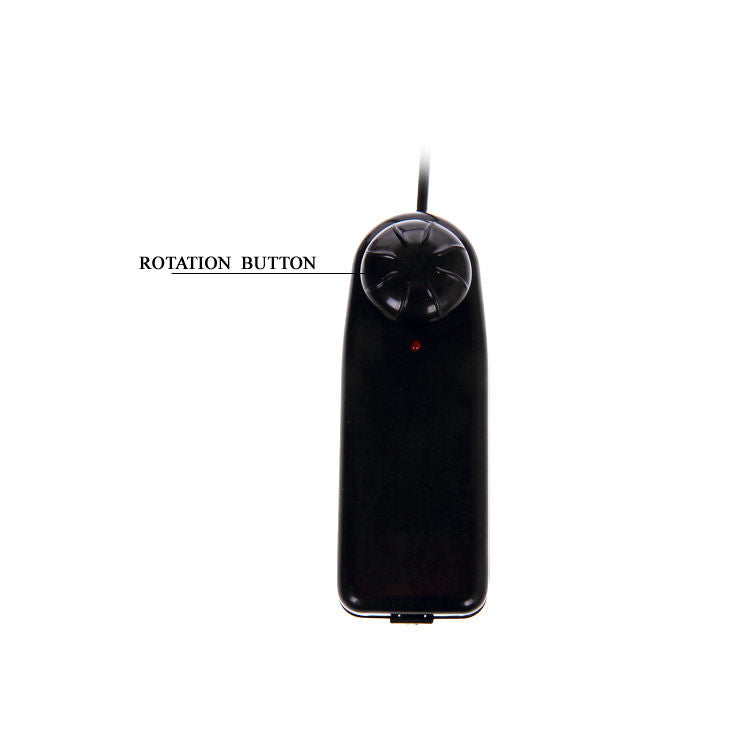 Baile Super Rota Dong, realistischer rotierender Dildo mit Saugfuß, 20,5 cm