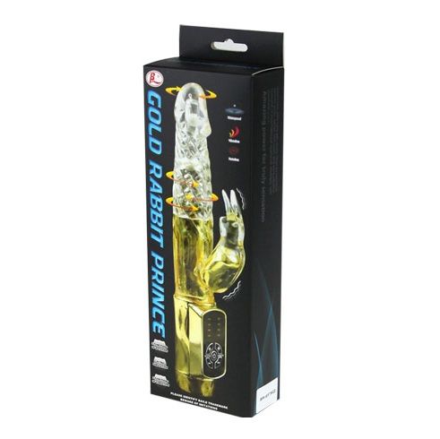 Baile Gold Prince, vibratore rabbit rotante