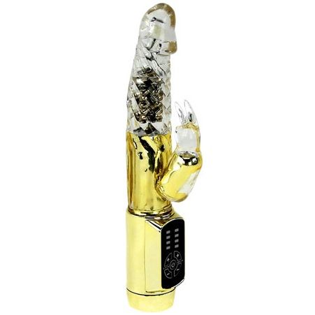 Baile Gold Prince, vibratore rabbit rotante
